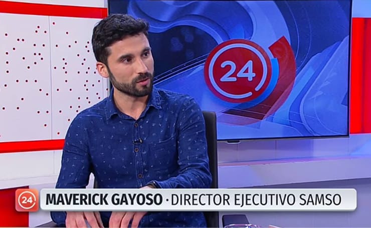 Maverick Gayoso entrevistado en 24 Horas, TVN